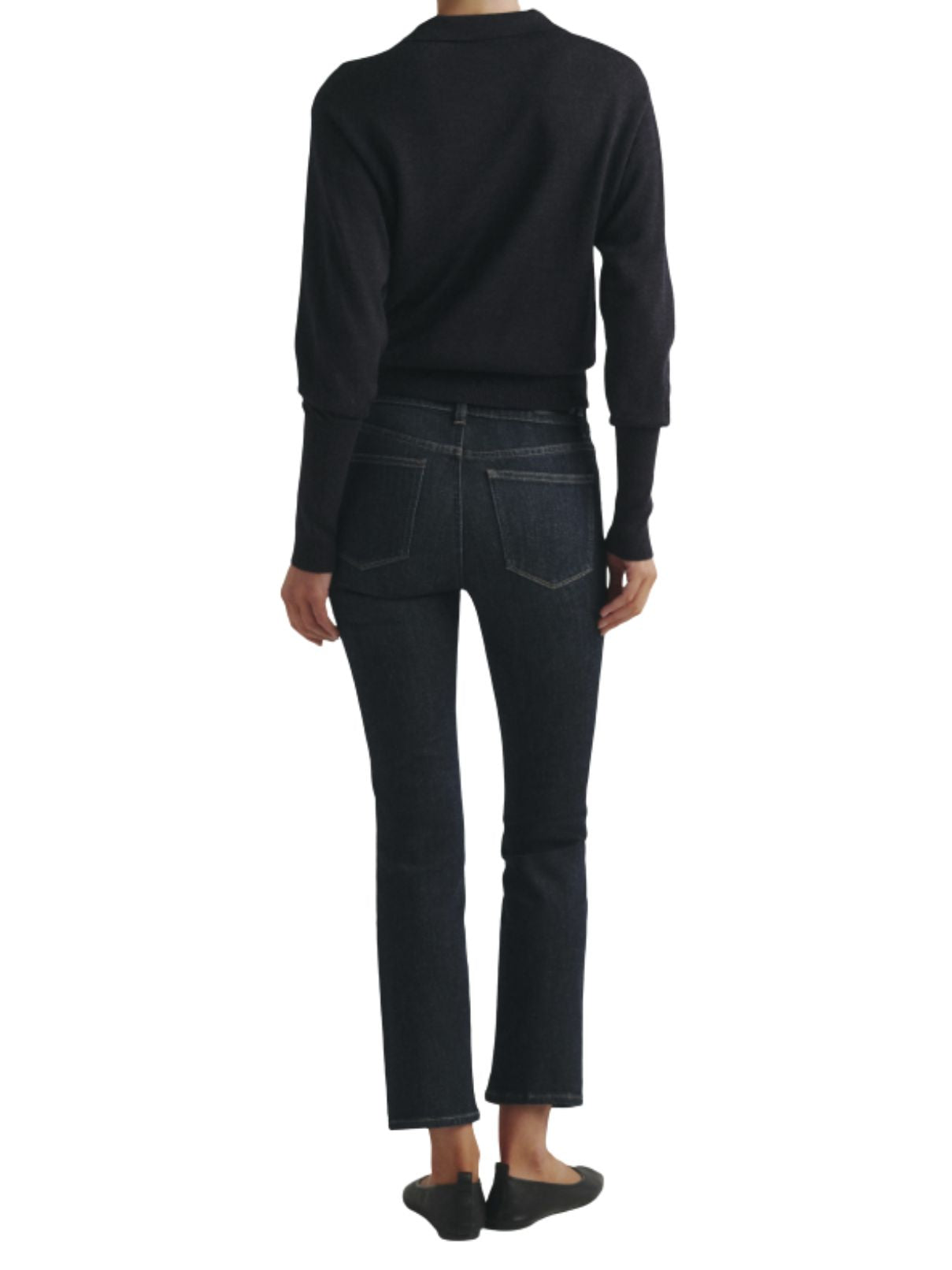 DL1961 Mara Straight Mid Rise Instasculpt™ Ankle Jeans in Crescent Harbor