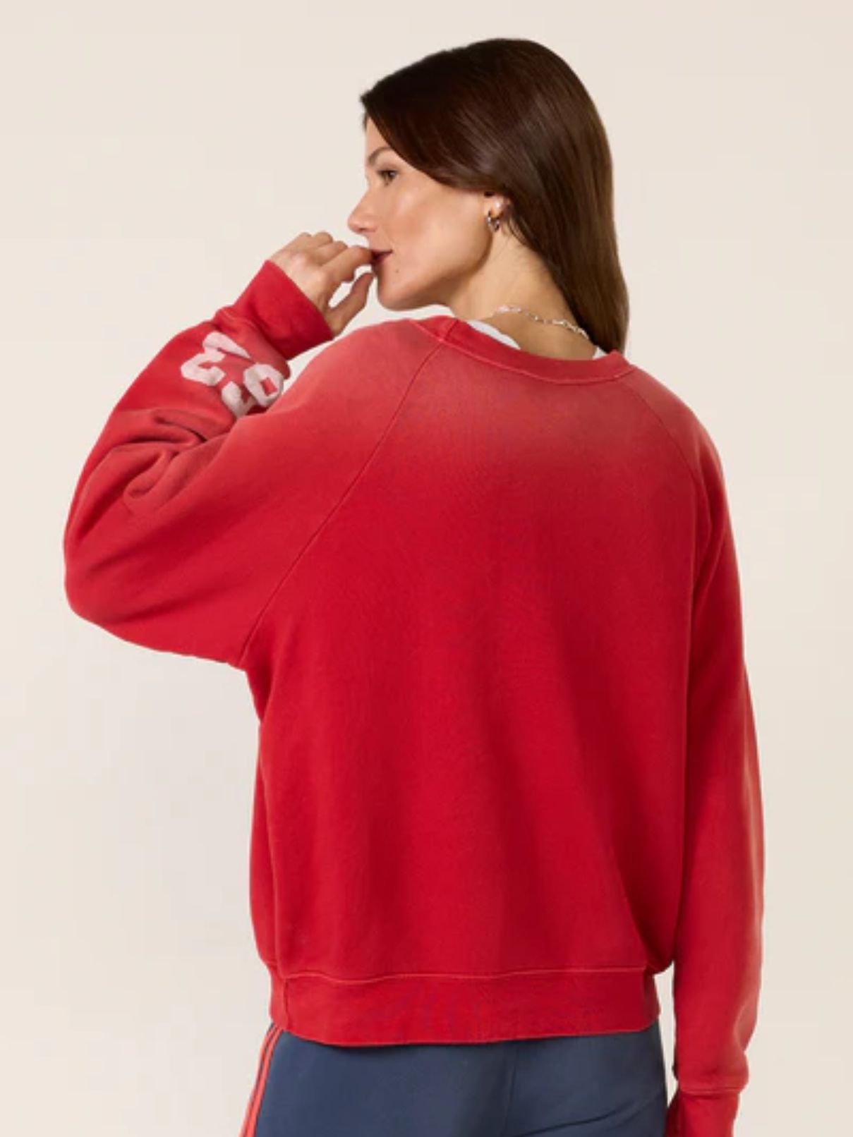 DAYDREAMER Hockey Club Vintage Raglan Sweatshirt