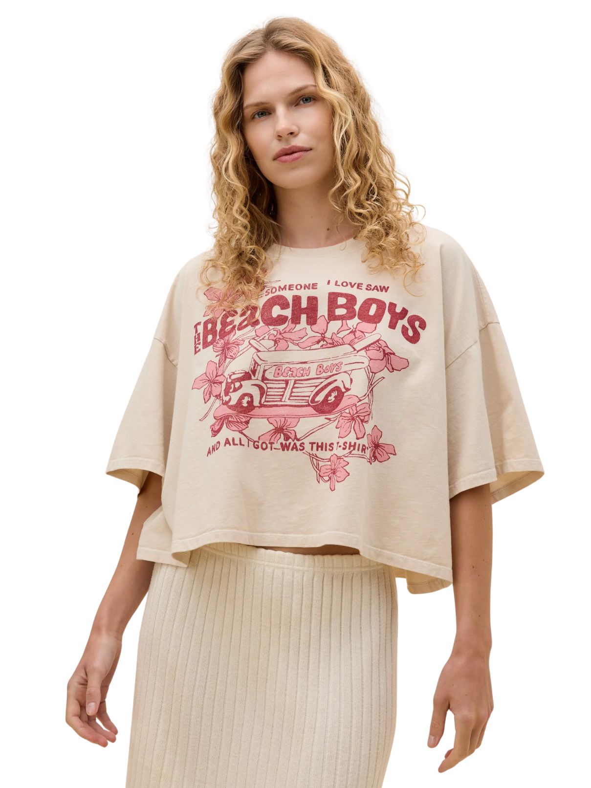 Daydreamer The Beach Boys Someone I Love Cropped OS Tee