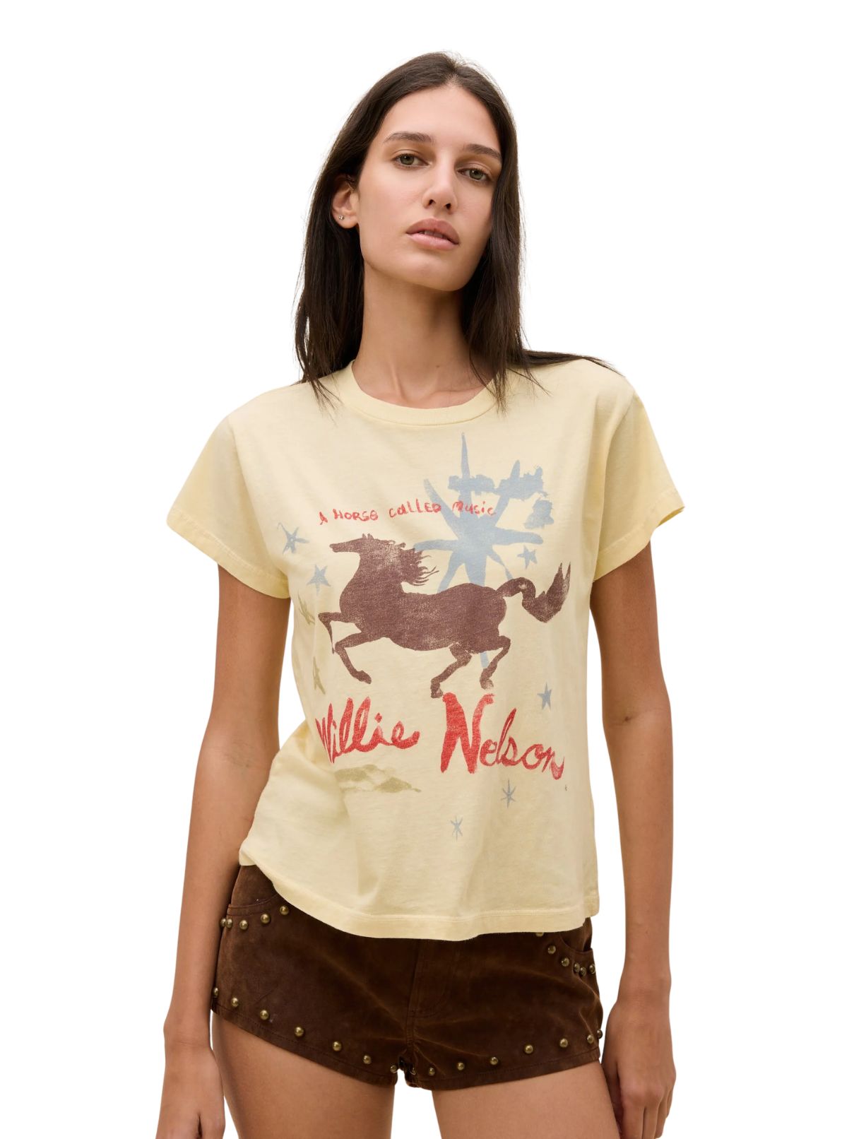 Daydreamer Willie Nelson Horse Called Music Solo Tee