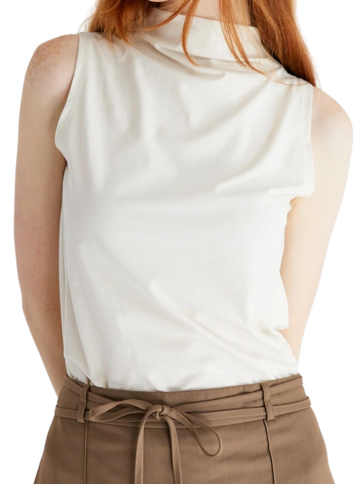 Dianne Tank in Ivory