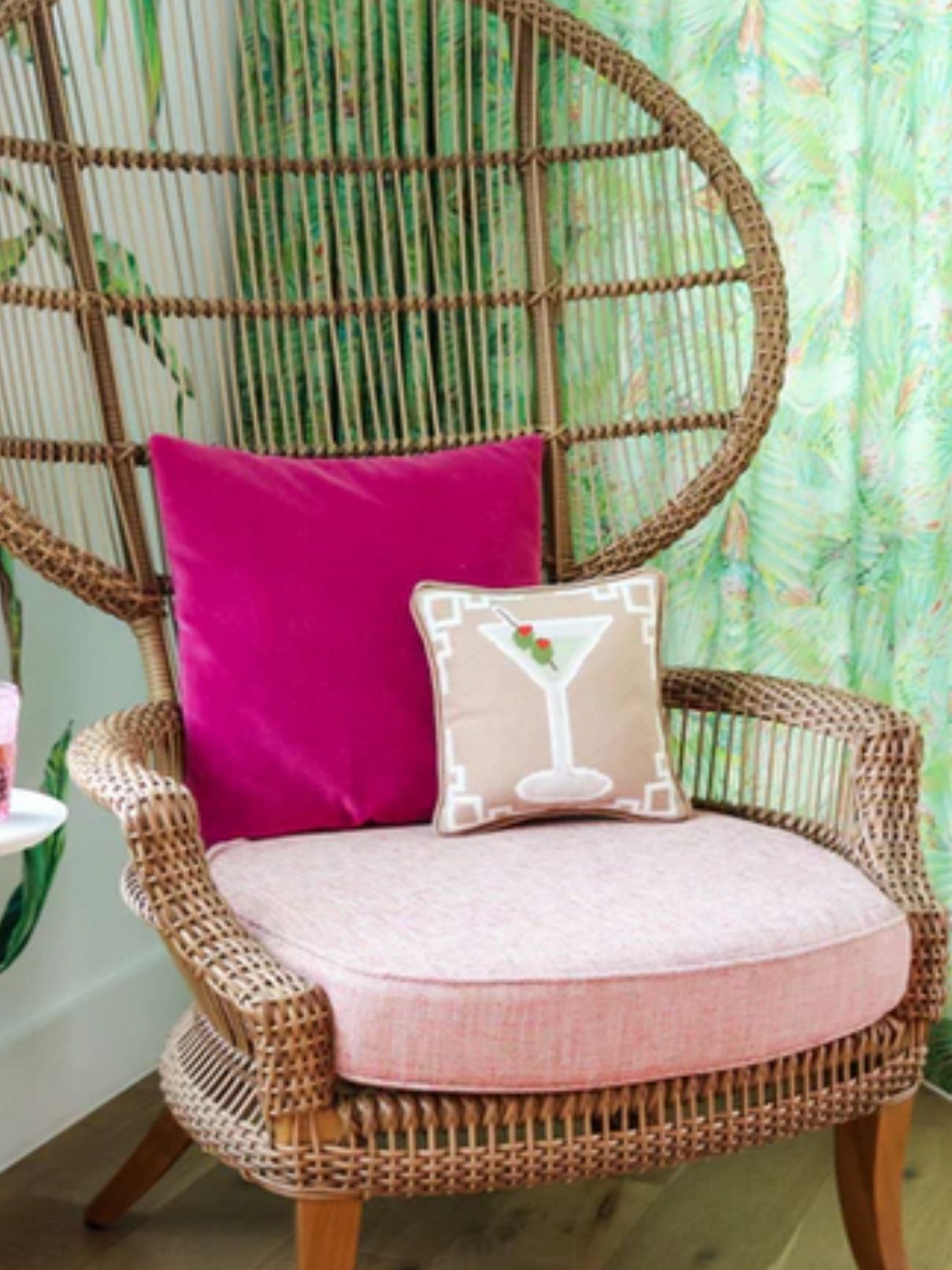 Dirty Martini Pillow in Camel