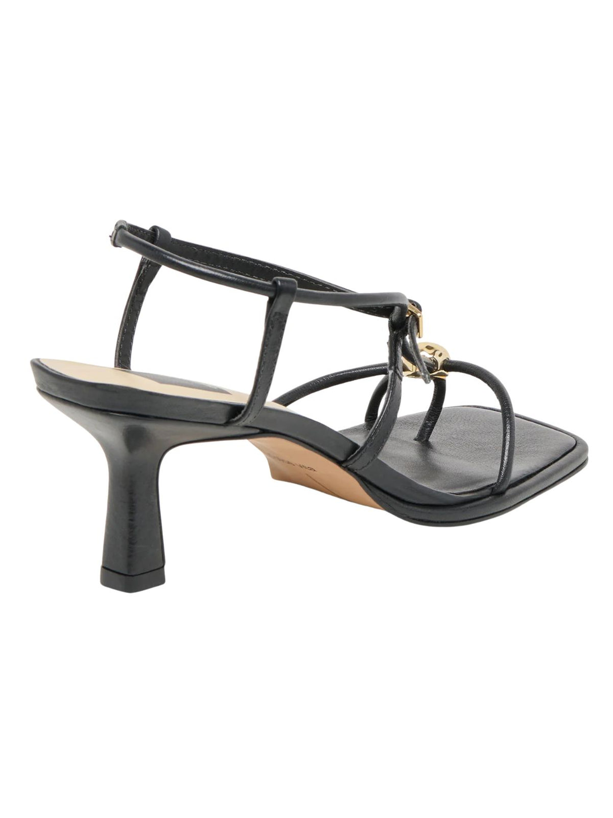 Dolce Vita Mylee Leather Heels in Black