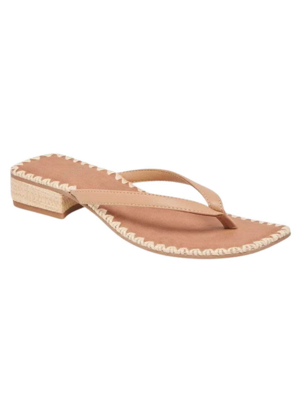 Dolce Vita Barty Leather Sandals in Light Tan