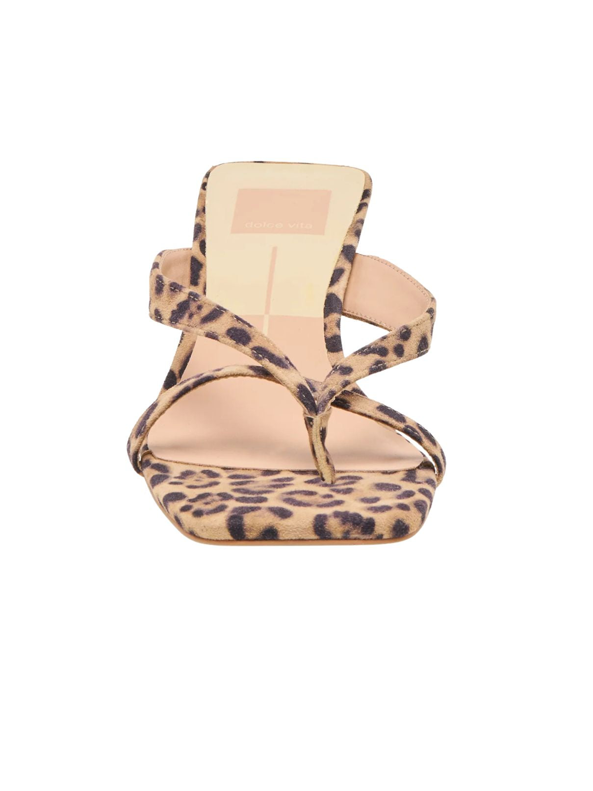 Dolce Vita Brevel Heel in Dk Leopard Suede