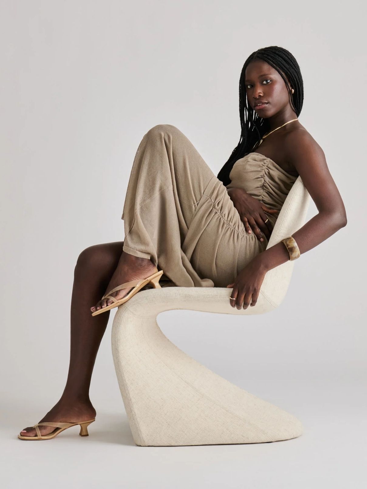 Dolce Vita Brevel Vinyl Heel in Praline Jelly