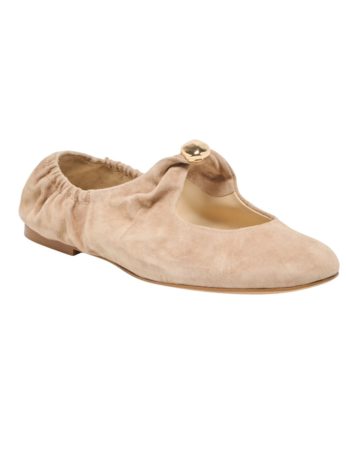 Dolce Vita Cornel Flats in Camel Suede
