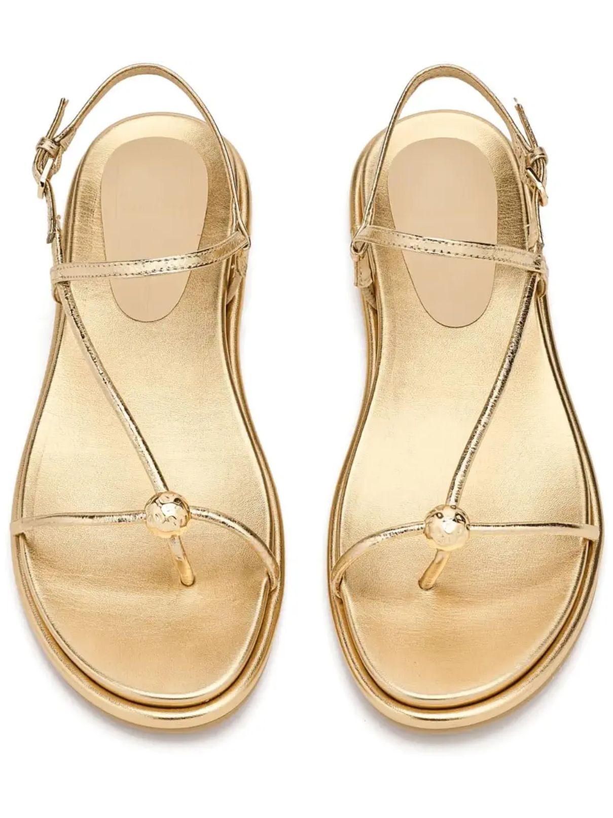 Dolce Vita Deane Sandal Gold Distressed