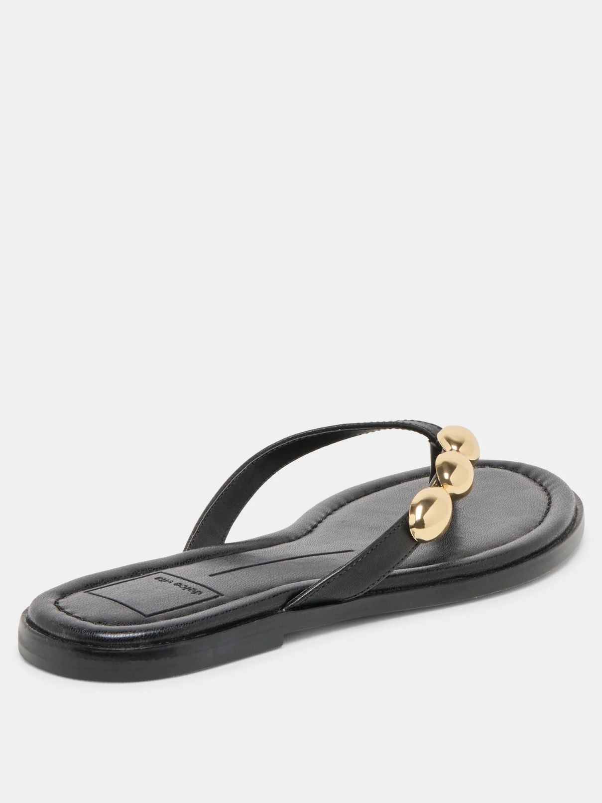 Dolce Vita Juny Sandal in Black Leather