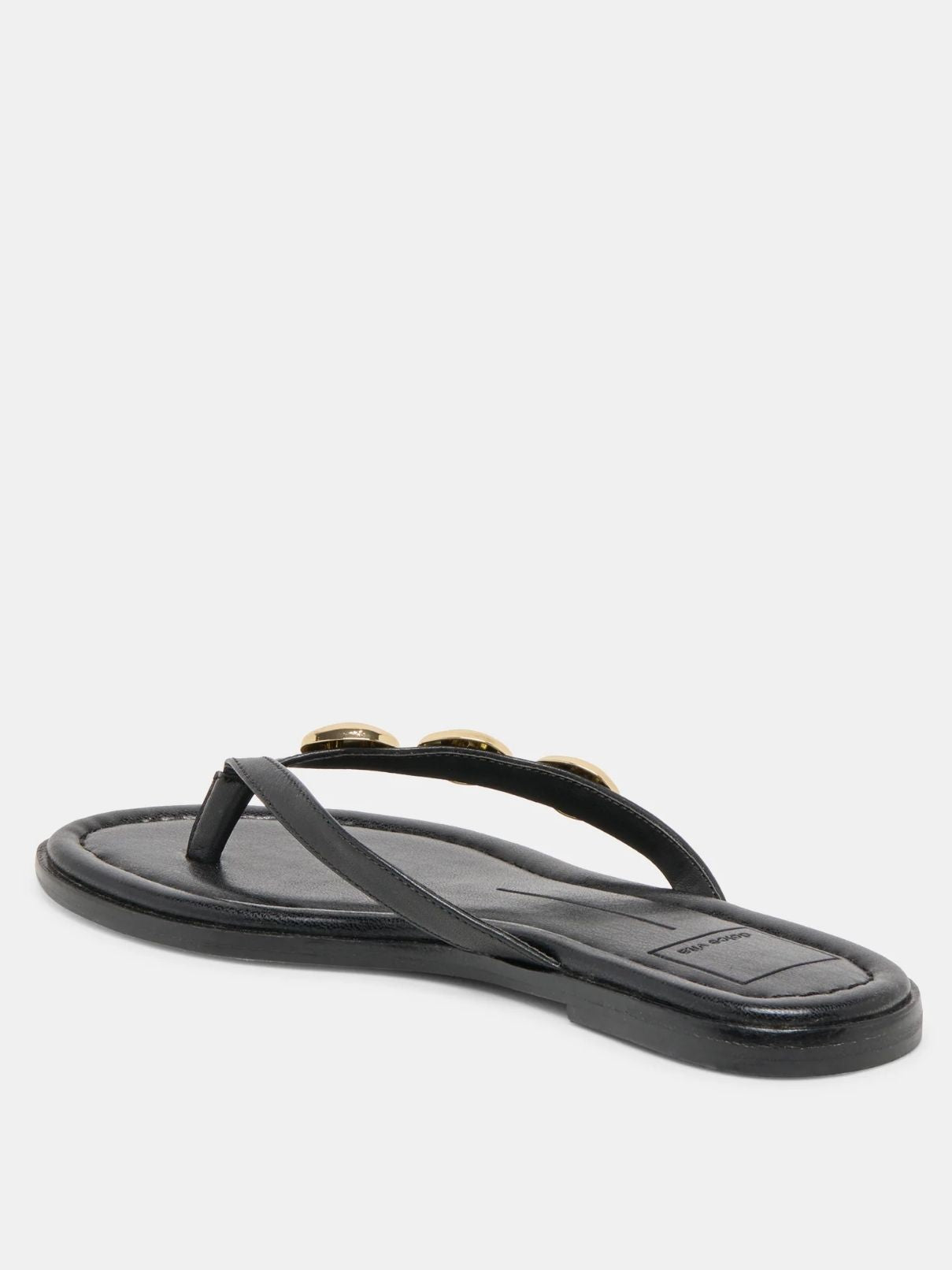 Dolce Vita Juny Sandal in Black Leather