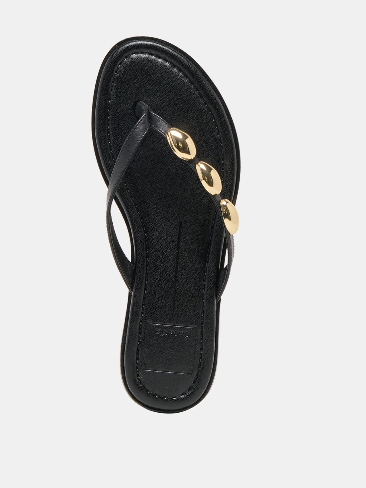 Dolce Vita Juny Sandal in Black Leather