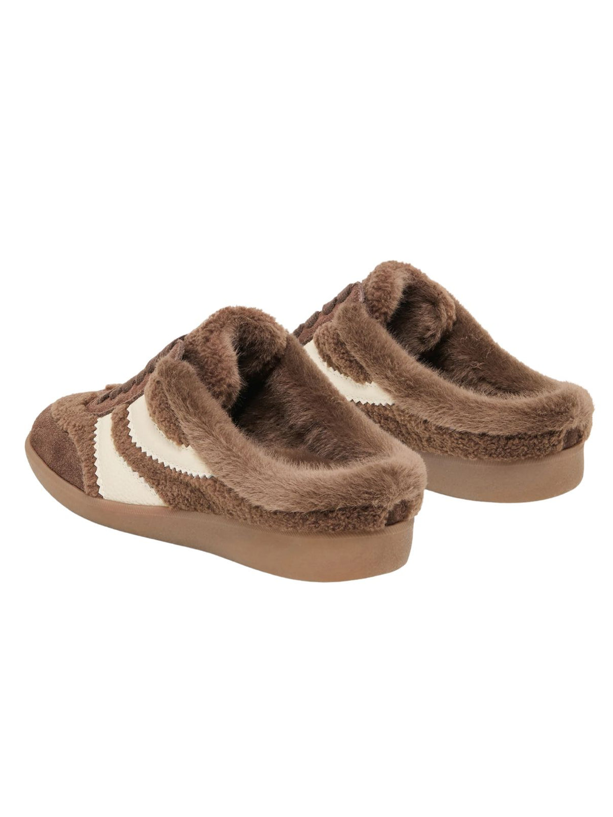 Dolce Vita Merit Slide Plush Sneakers in Dark Brown