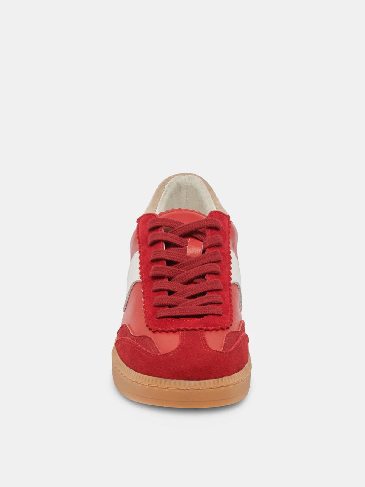 Dolce Vita Notice Sneaker in Crimson Suede