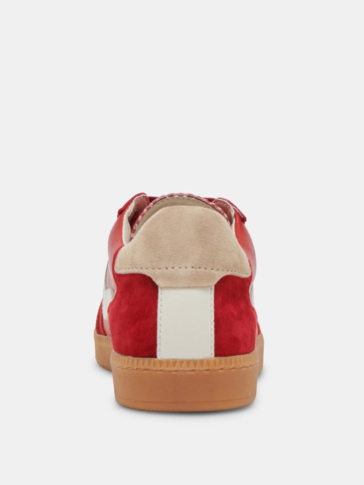 Dolce Vita Notice Sneaker in Crimson Suede