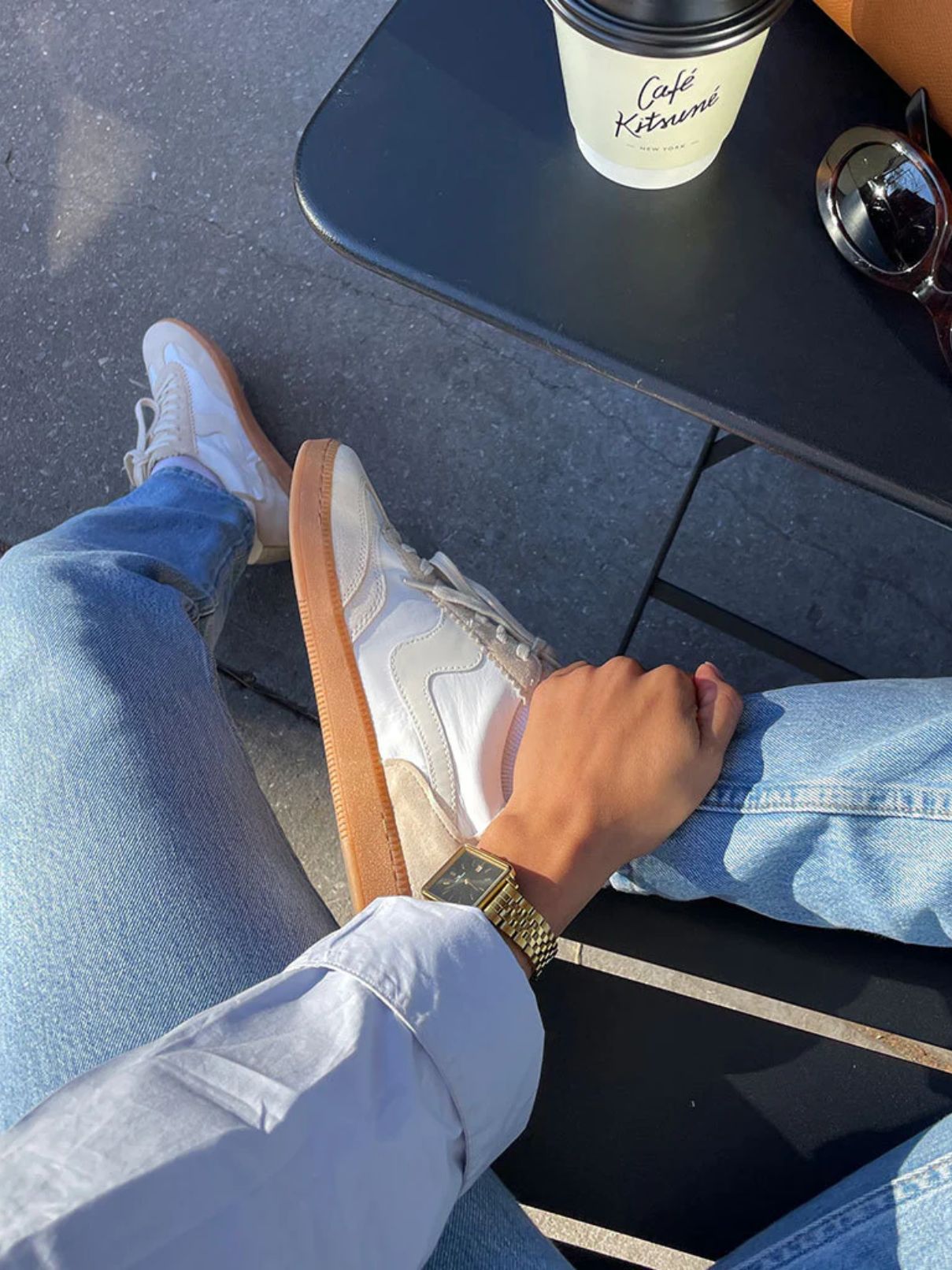 Dolce Vita Notice Sneaker in Ivory Multi