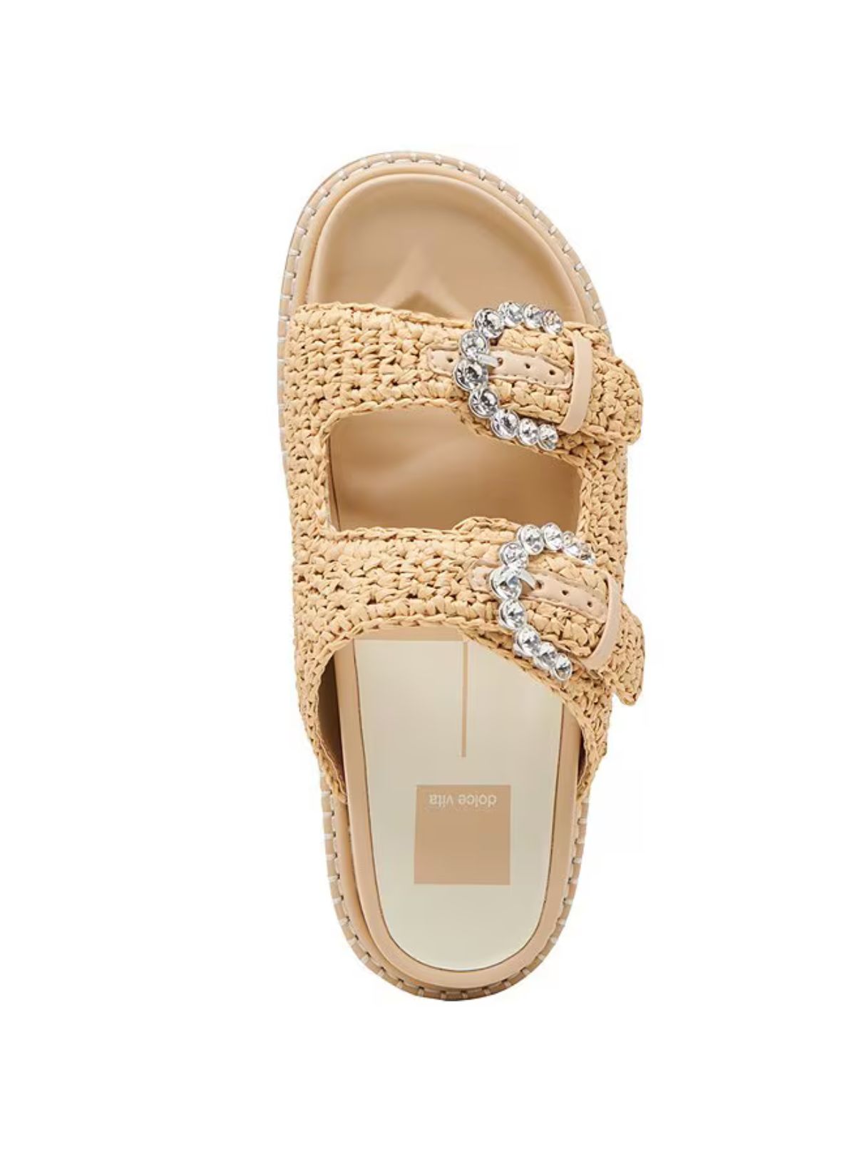 Dolce Vita Shauny Crystal Sandal in Natural