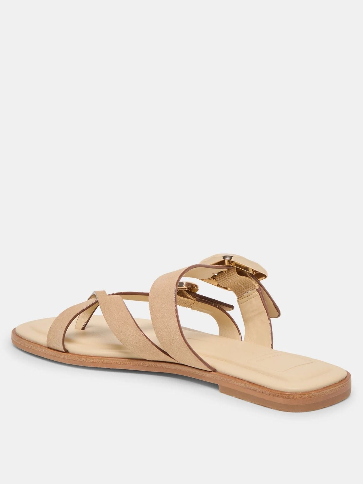 Dolce Vita Shore Sandals in Camel Suede