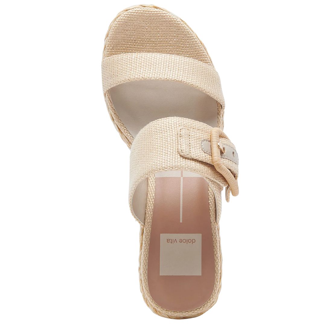 Dolce Vita Thorin Natural Raffia Sandal
