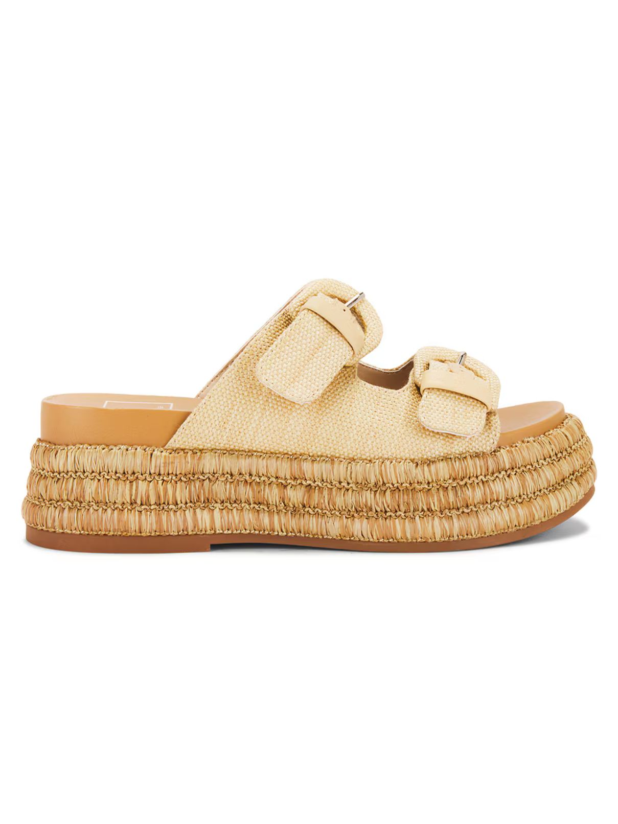 Dolce Vita Witny Sandal in Lt Natural Raffia