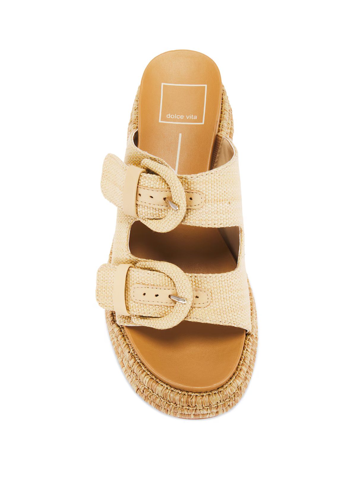 Dolce Vita Witny Sandal in Lt Natural Raffia