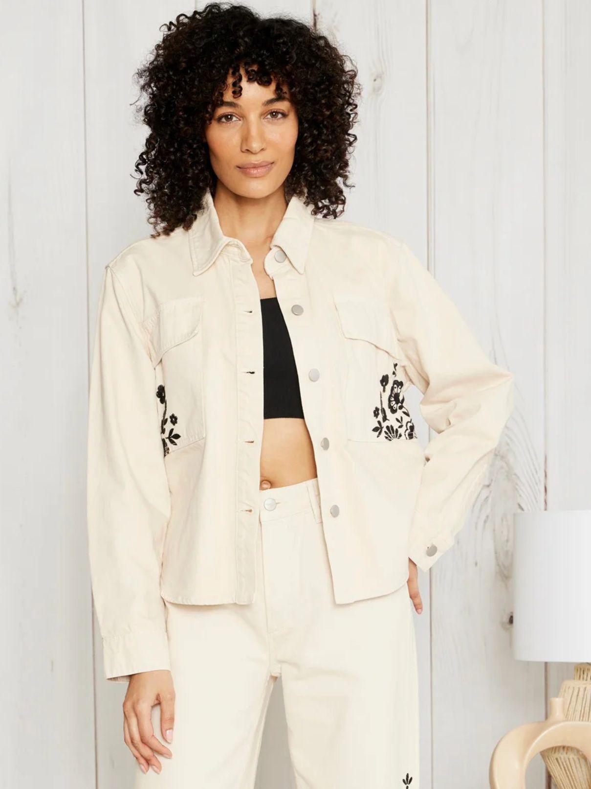 Driftwood Shacket X Nordic Jacket in Creme