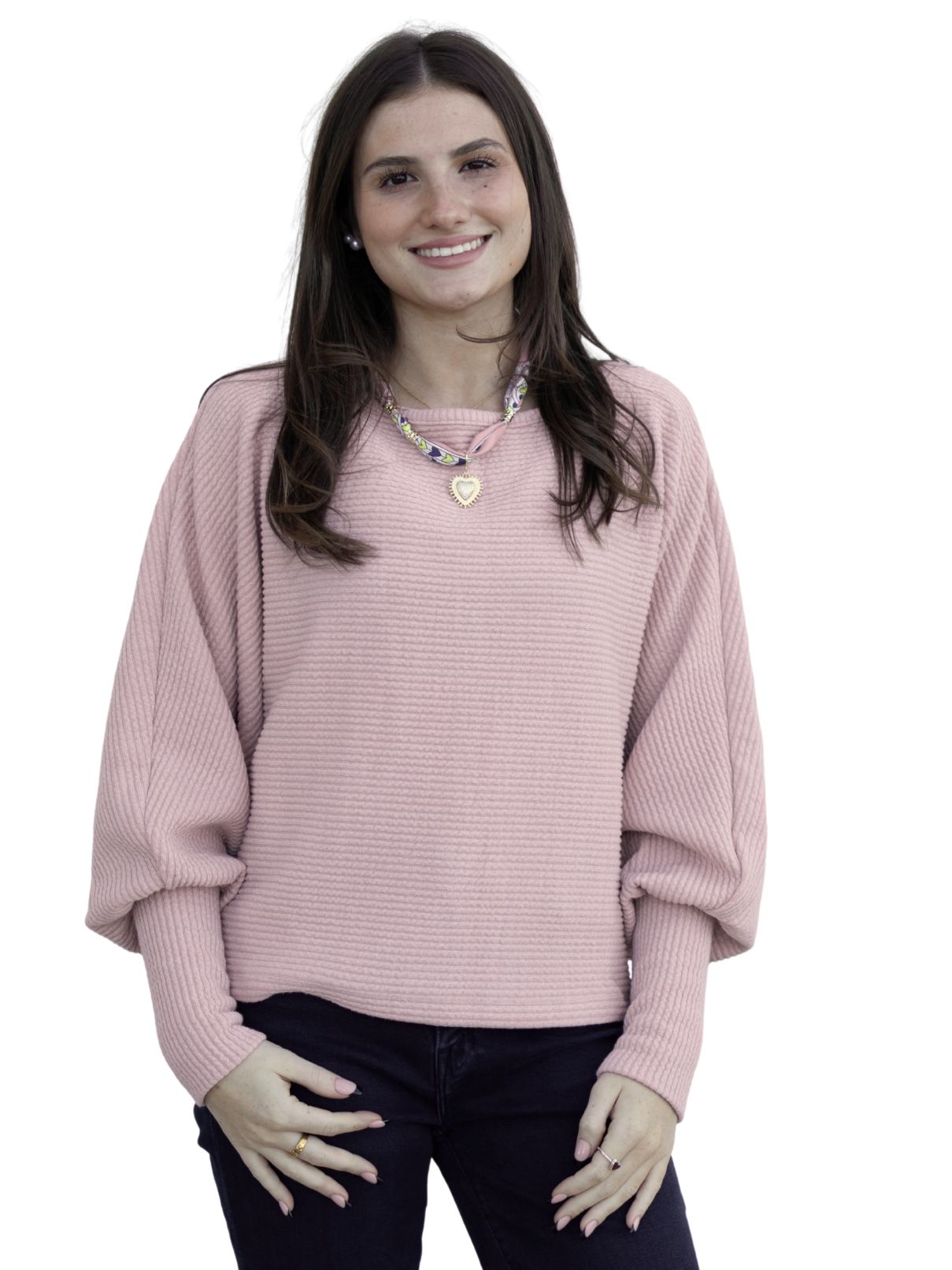 Dylan Andie Dolman Top Pink