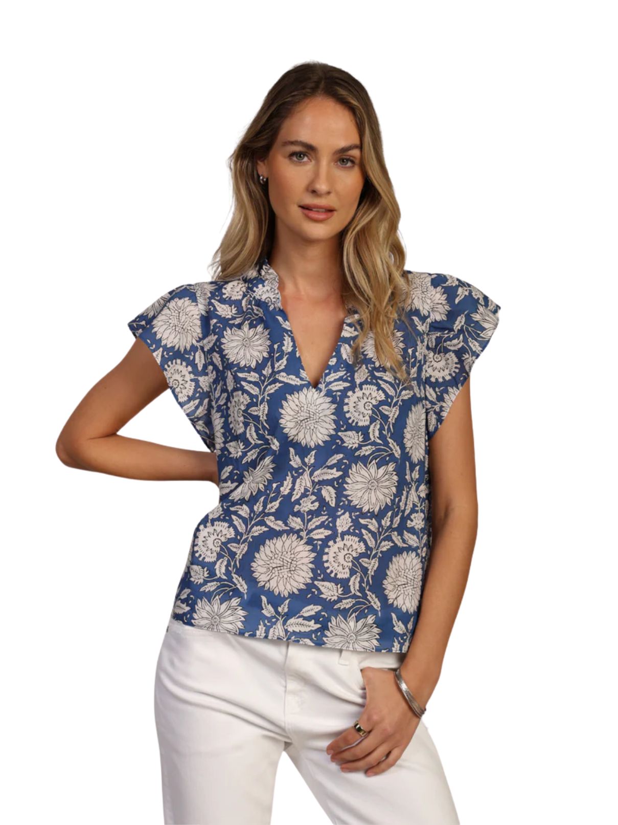 Dylan Kyra Top in Blue