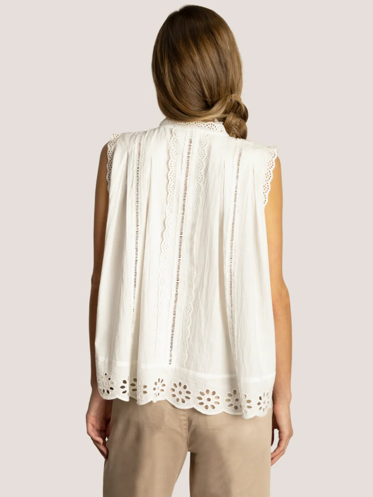 Dylan Malia Top in White