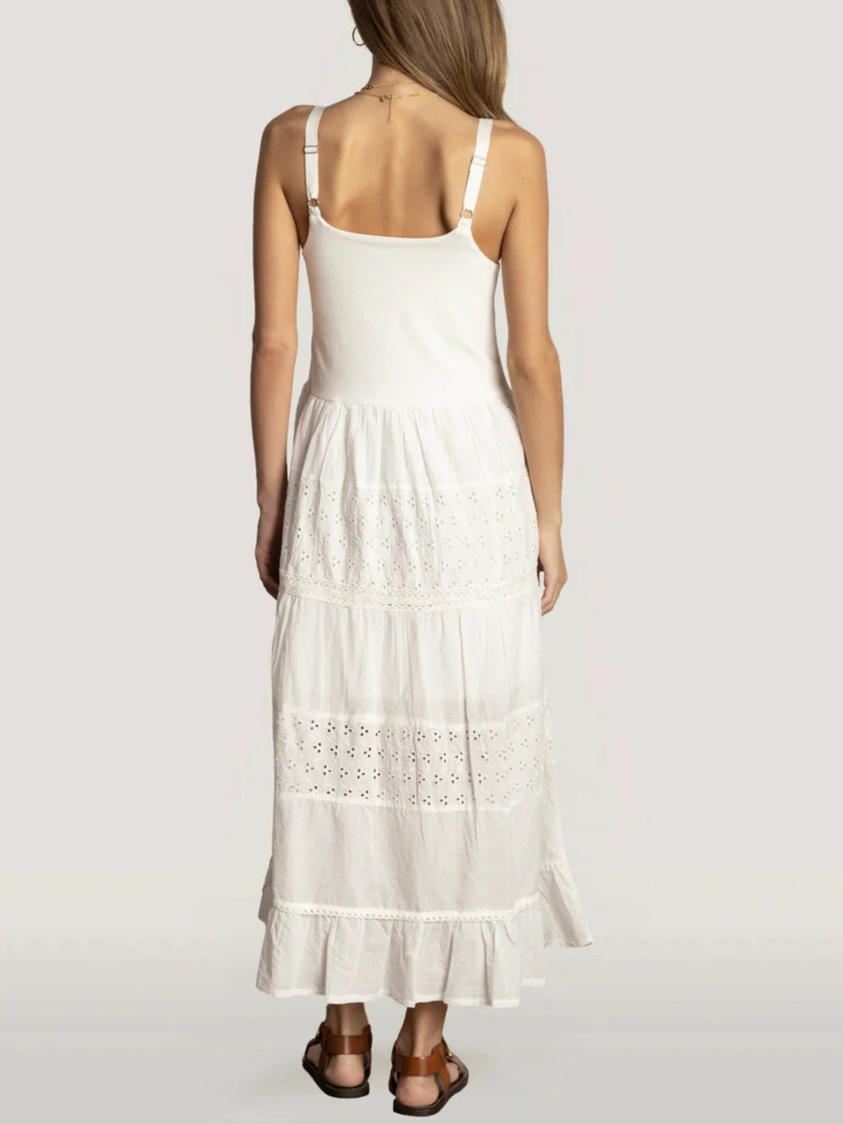 Dylan Victoria Dress in White
