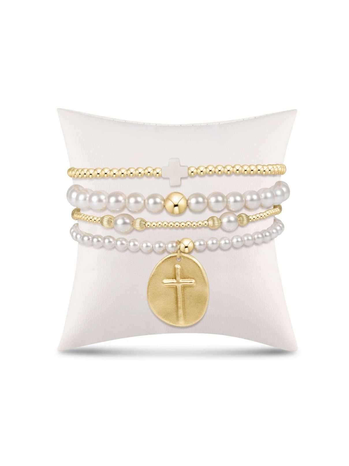 E Newton Hope Unwritten Pearl Bracelet