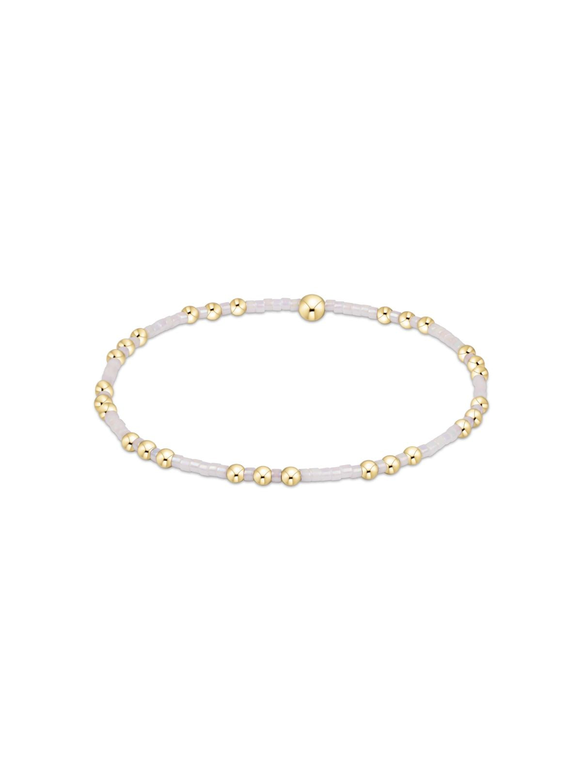 Enewton Hope Joy Bracelet in Silky White