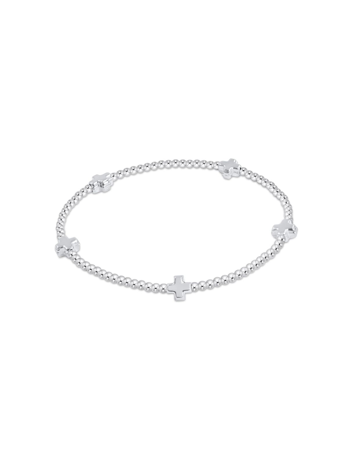 Enewton Signature Cross Small 2mm Sterling Bracelet – Sterling