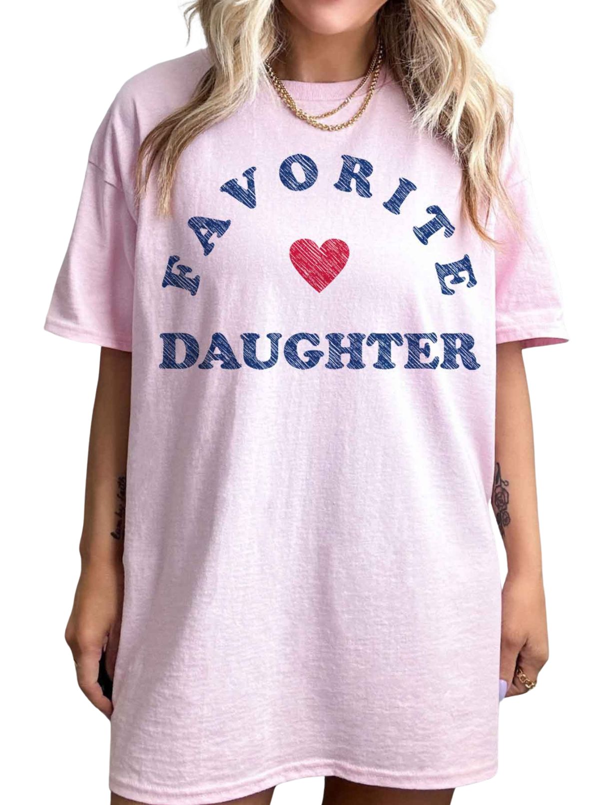 Favorite Daughter Tee in Pink