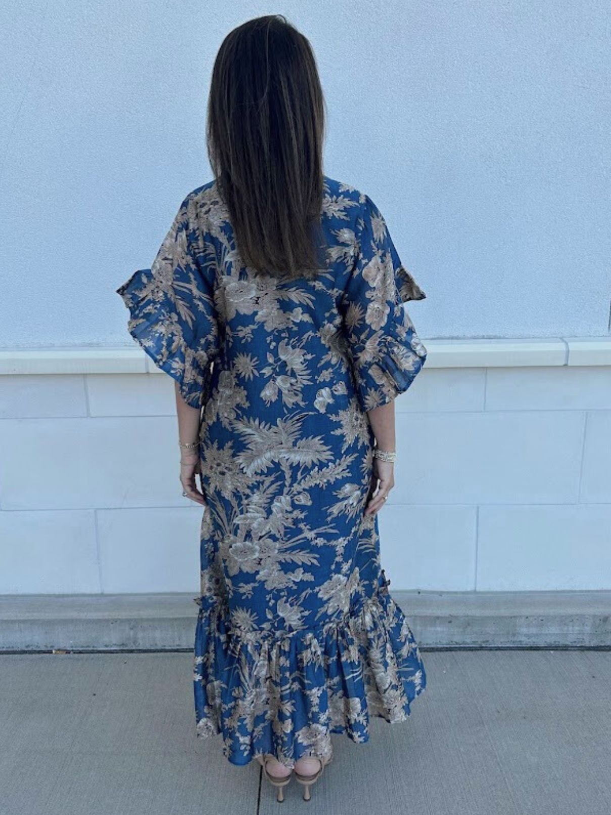 Fitz & Willa Soleil Fall Toile Dress