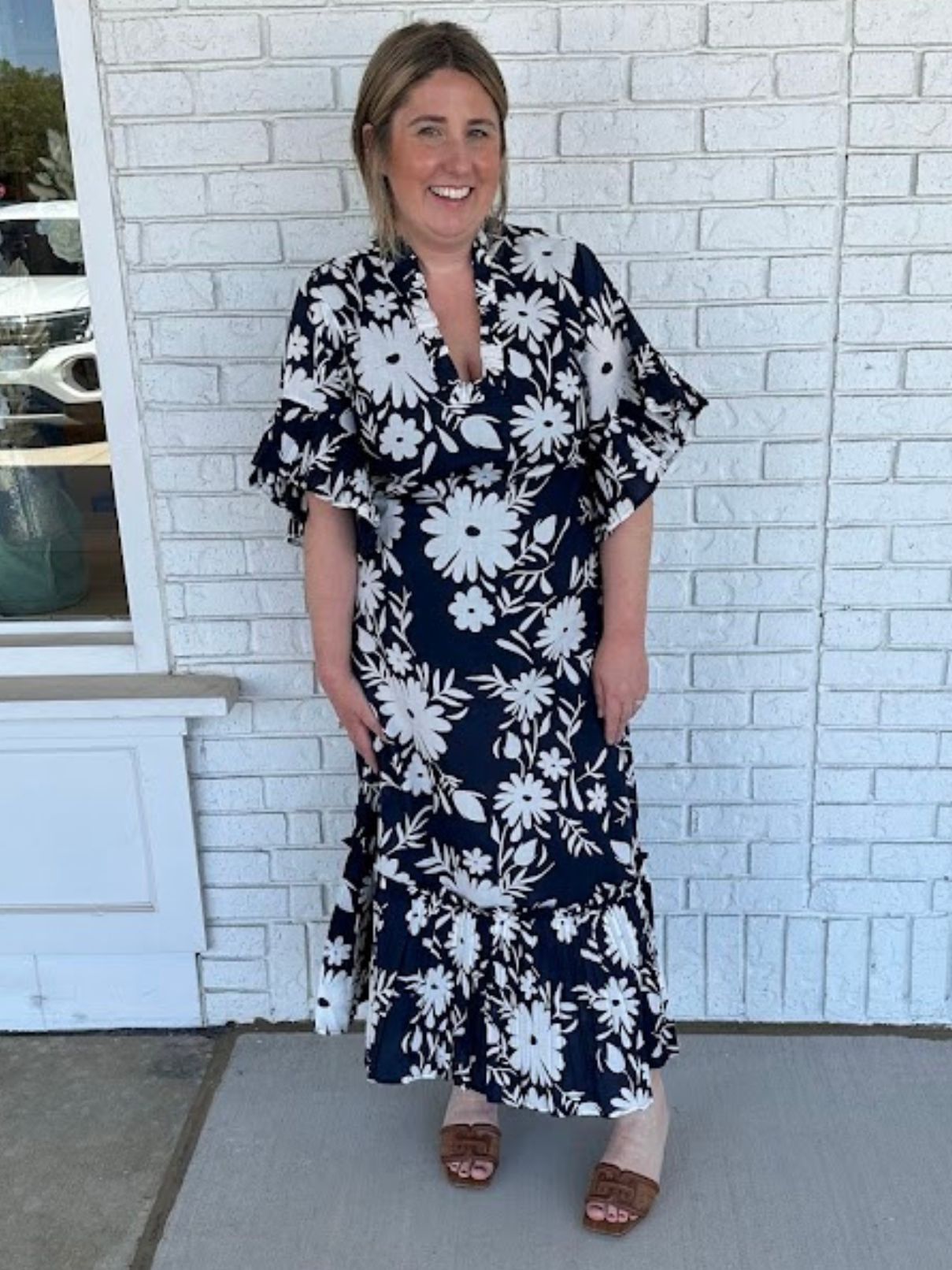 Fitz & Willa Soleil Maxi Mod Floral