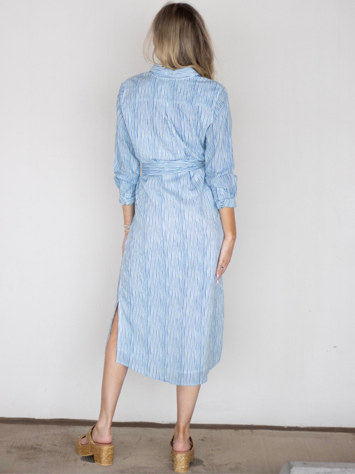 Fitz and Willa Russell Maxi Blue Stripe