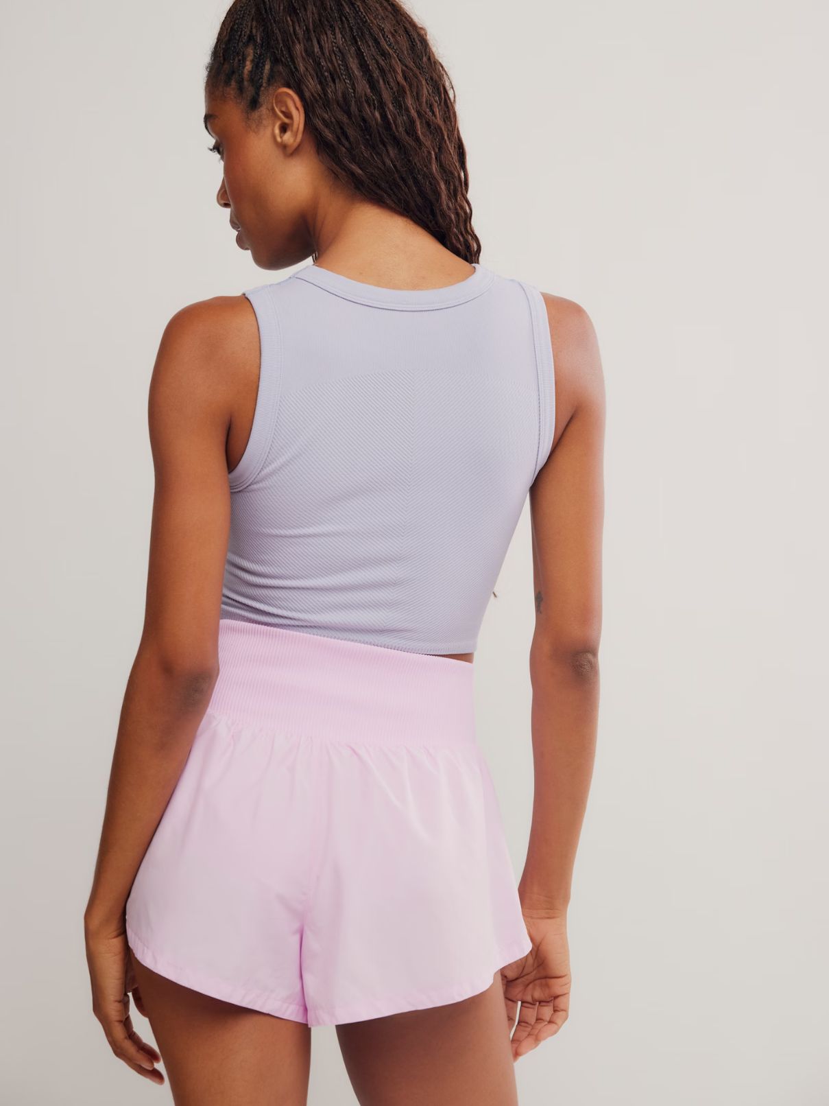 Free People Carpe Diem Short in Powder Pink