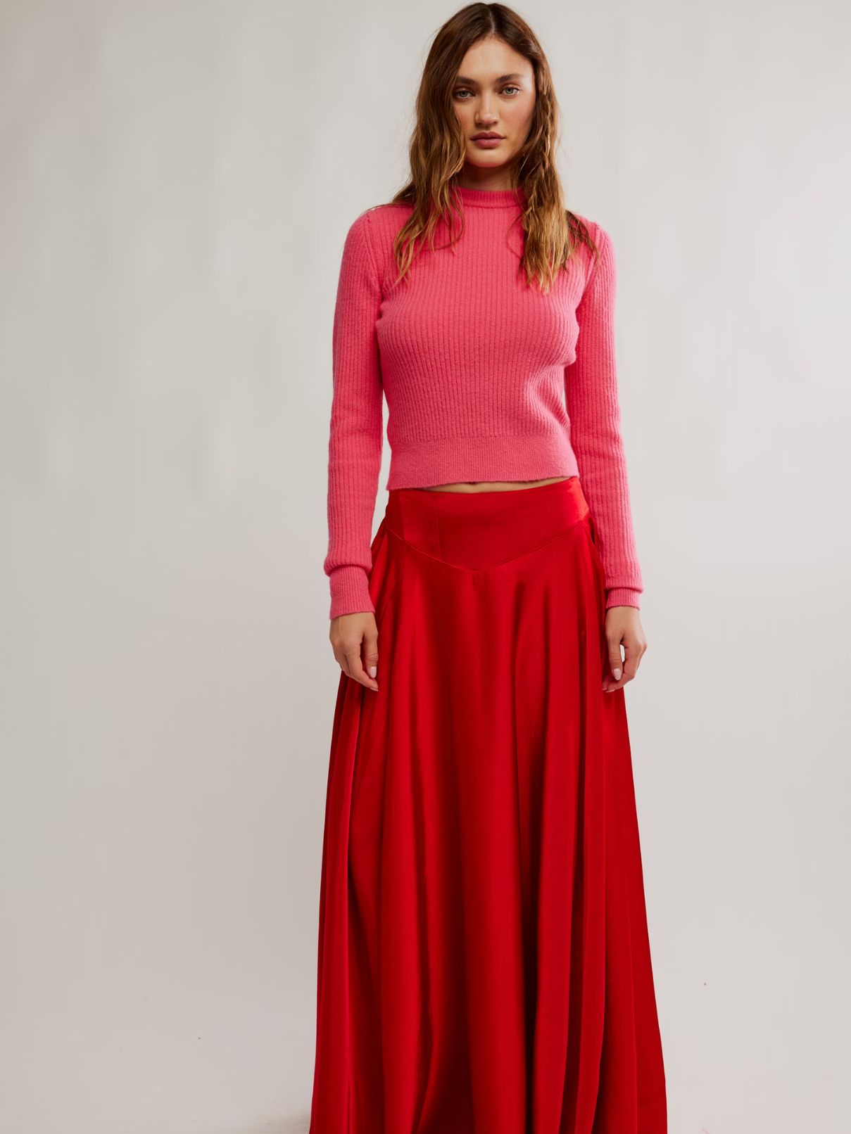 Free People Even After Pullover in Dayglo