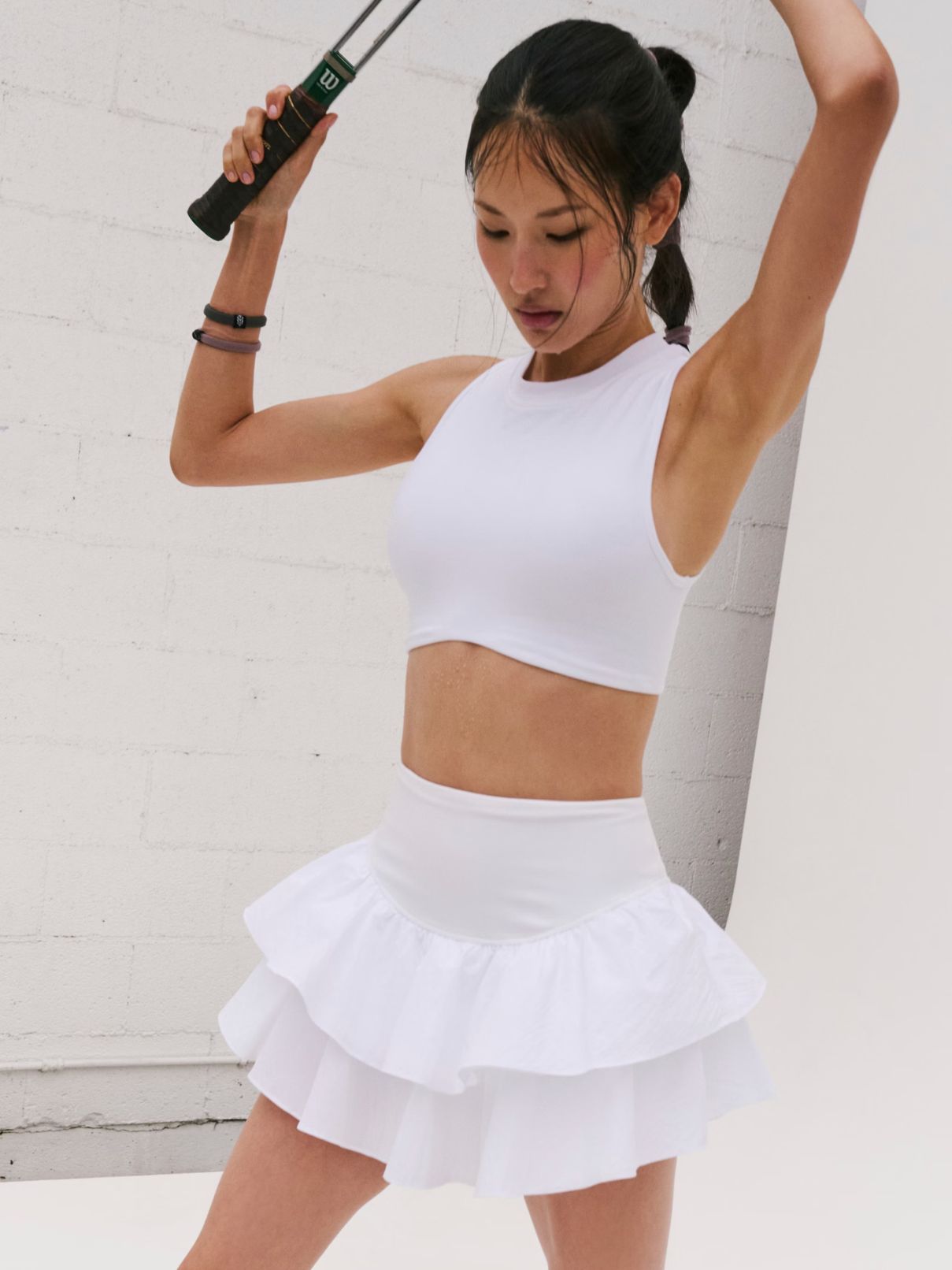 Free People Field Day Skort Wht