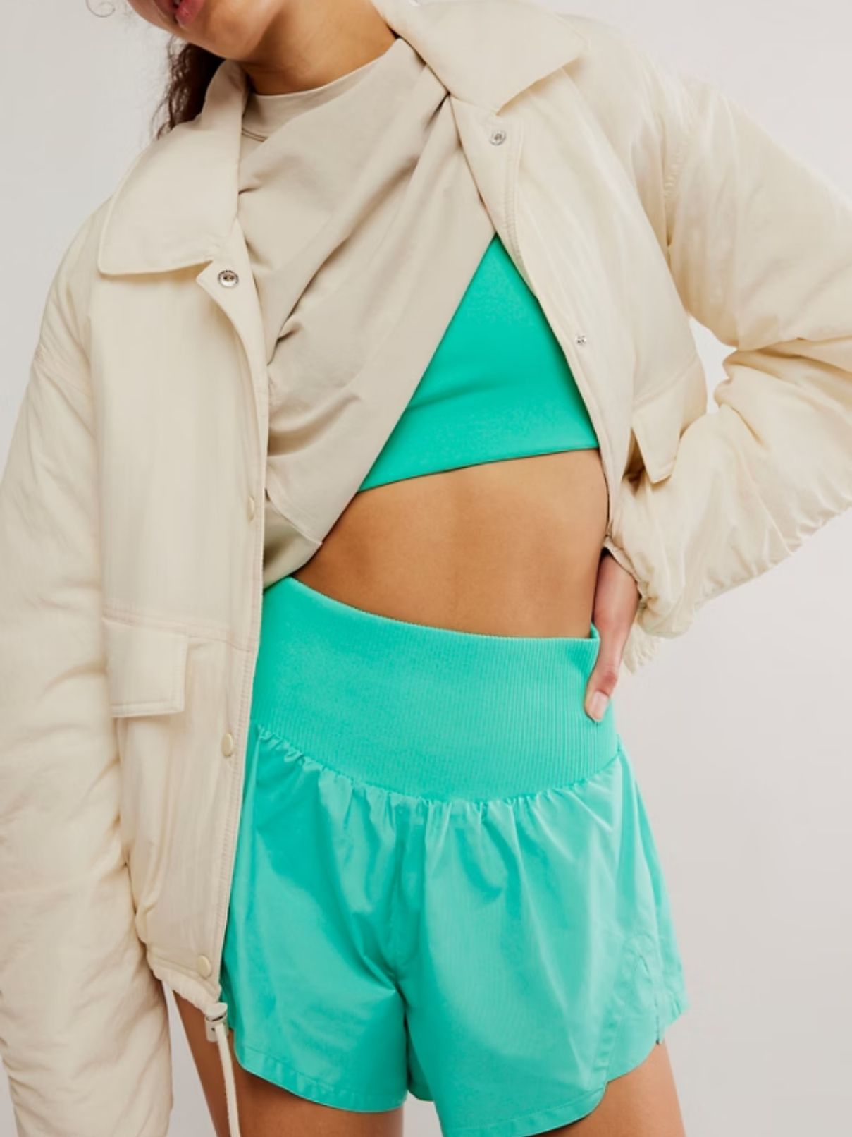 Free People Get Your Flirt On in Seafoam