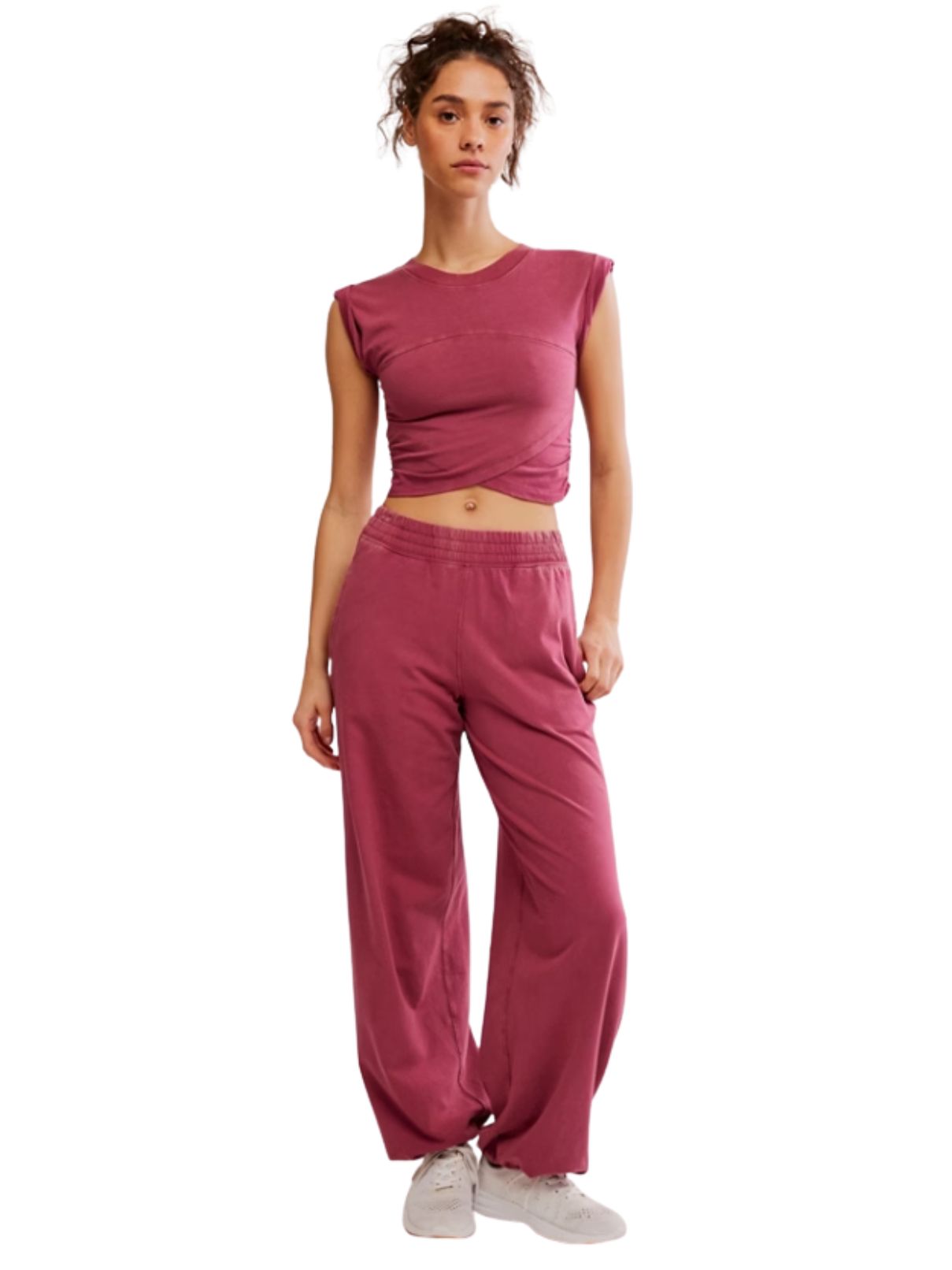 Free People Hot Shot Crossover Set – Brick