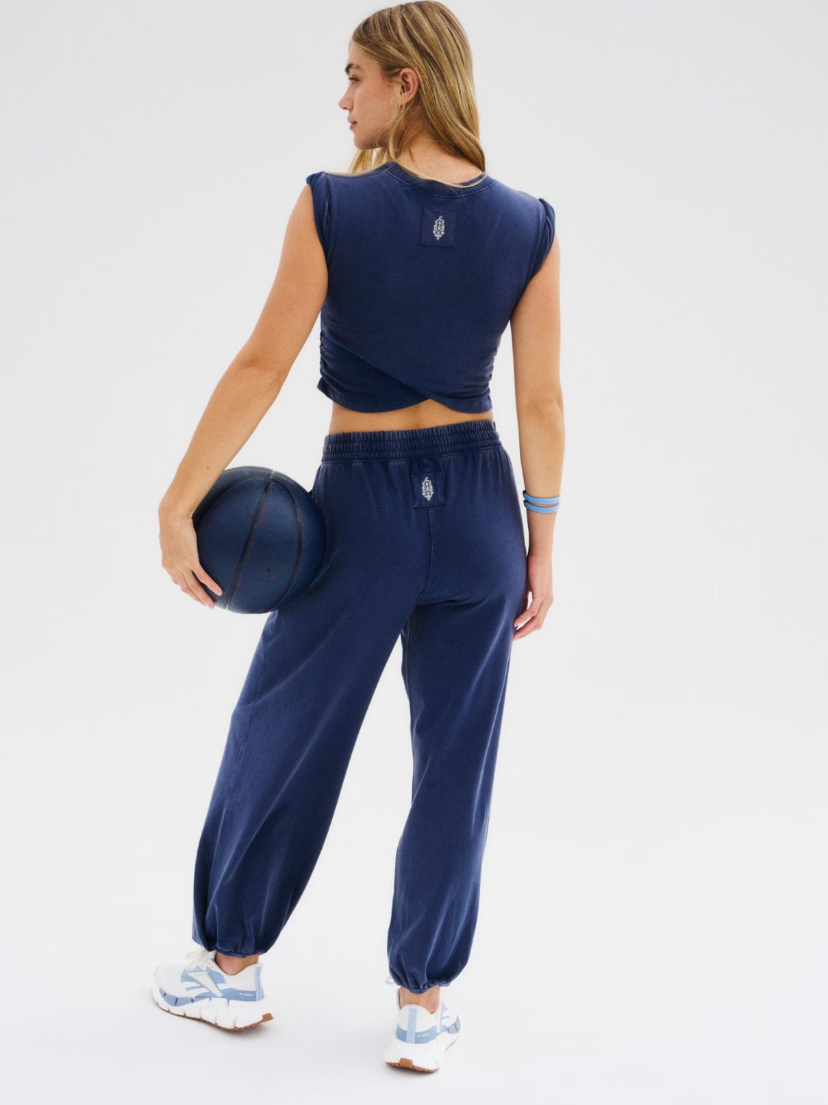 Free People Hot Shot Set in Midnight Navy