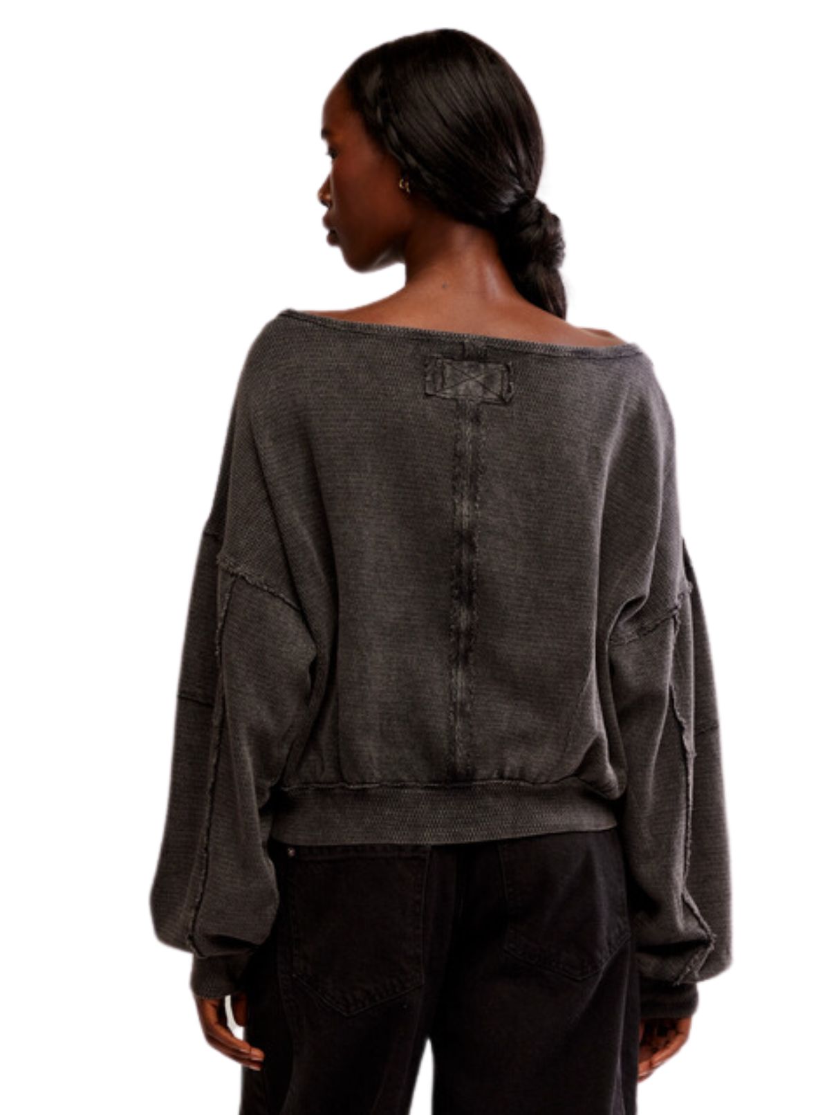 Free People IFE Pullover in Black