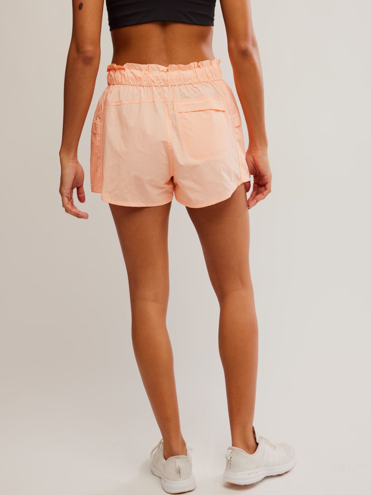 Free People In The Wild Skort in Pastel Peach