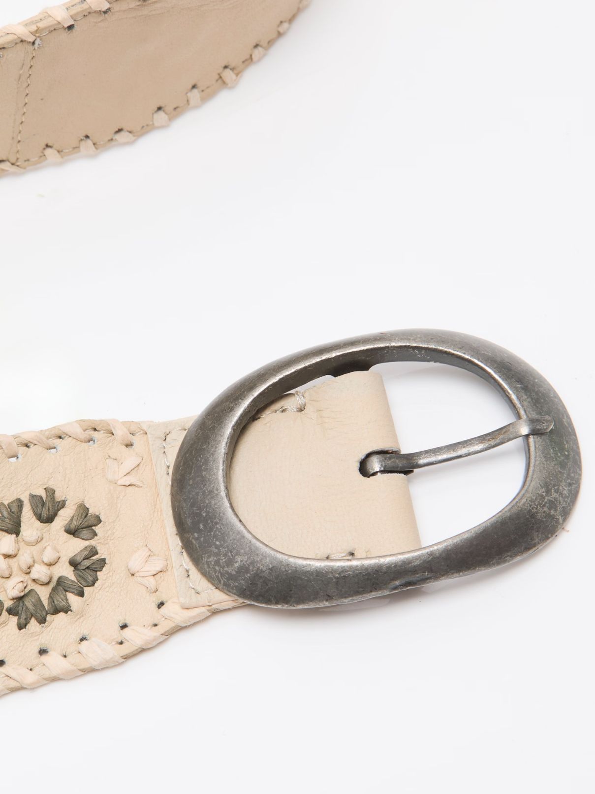 Free People Indigo Dreaming Raffia Belt in Natural