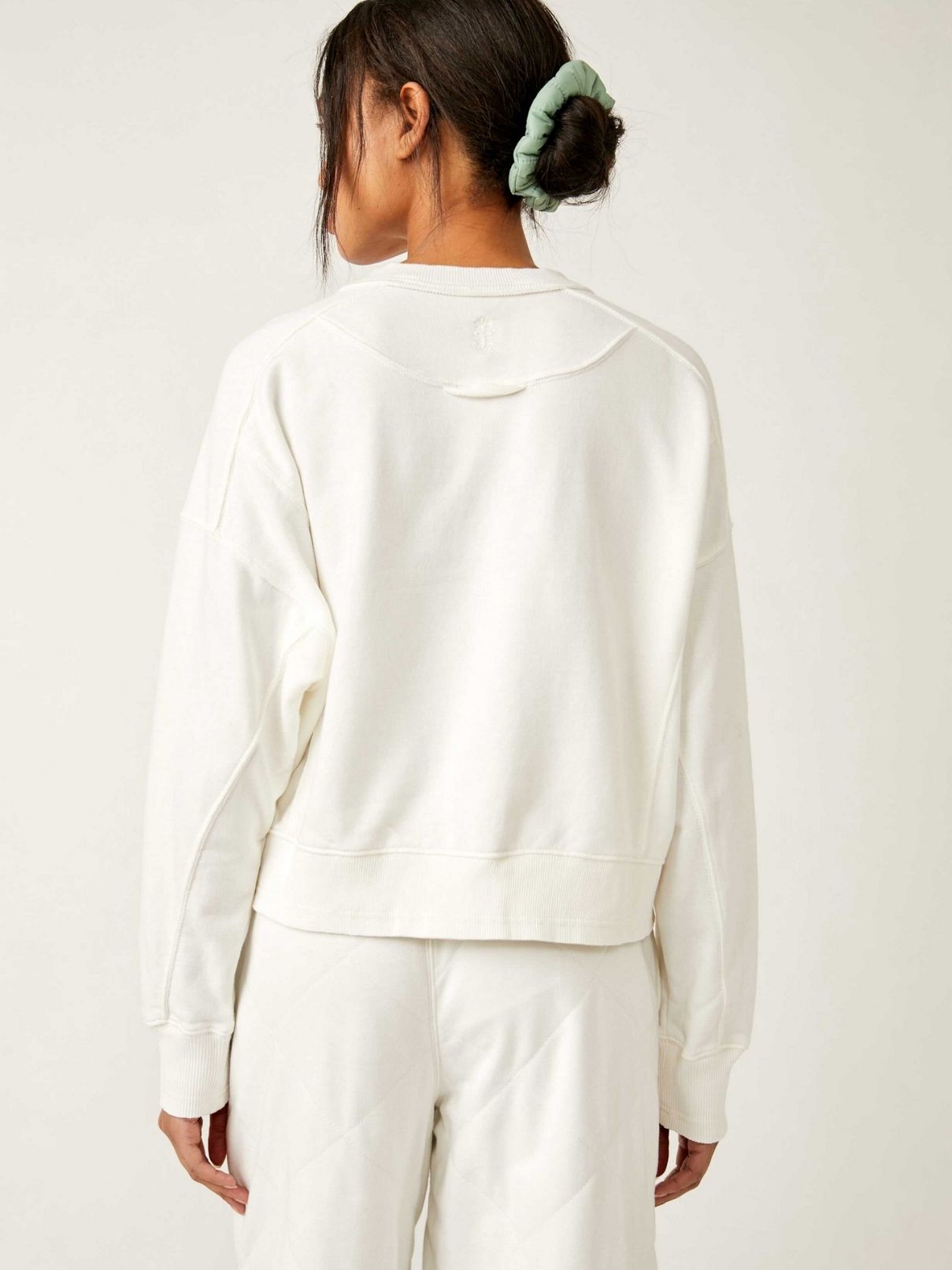 Free People Intercept Pullover in White