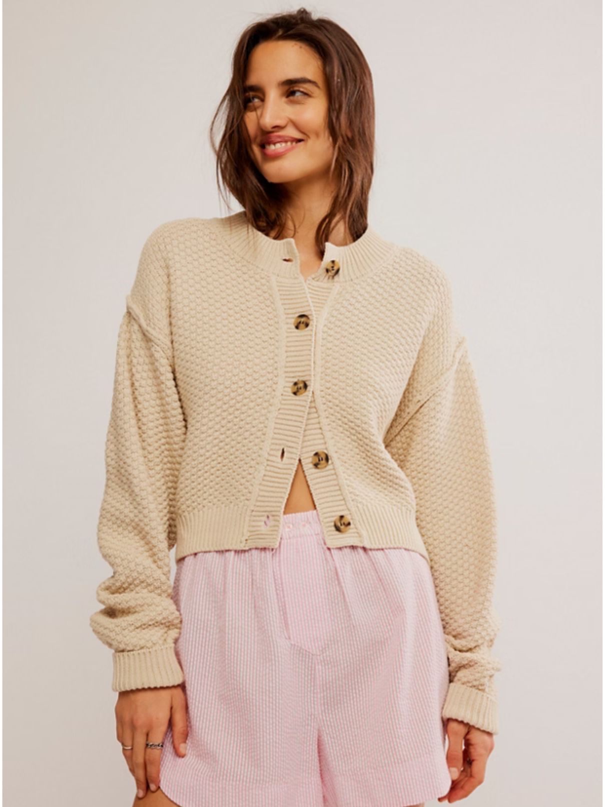 Free People Lila Cardi in Birch