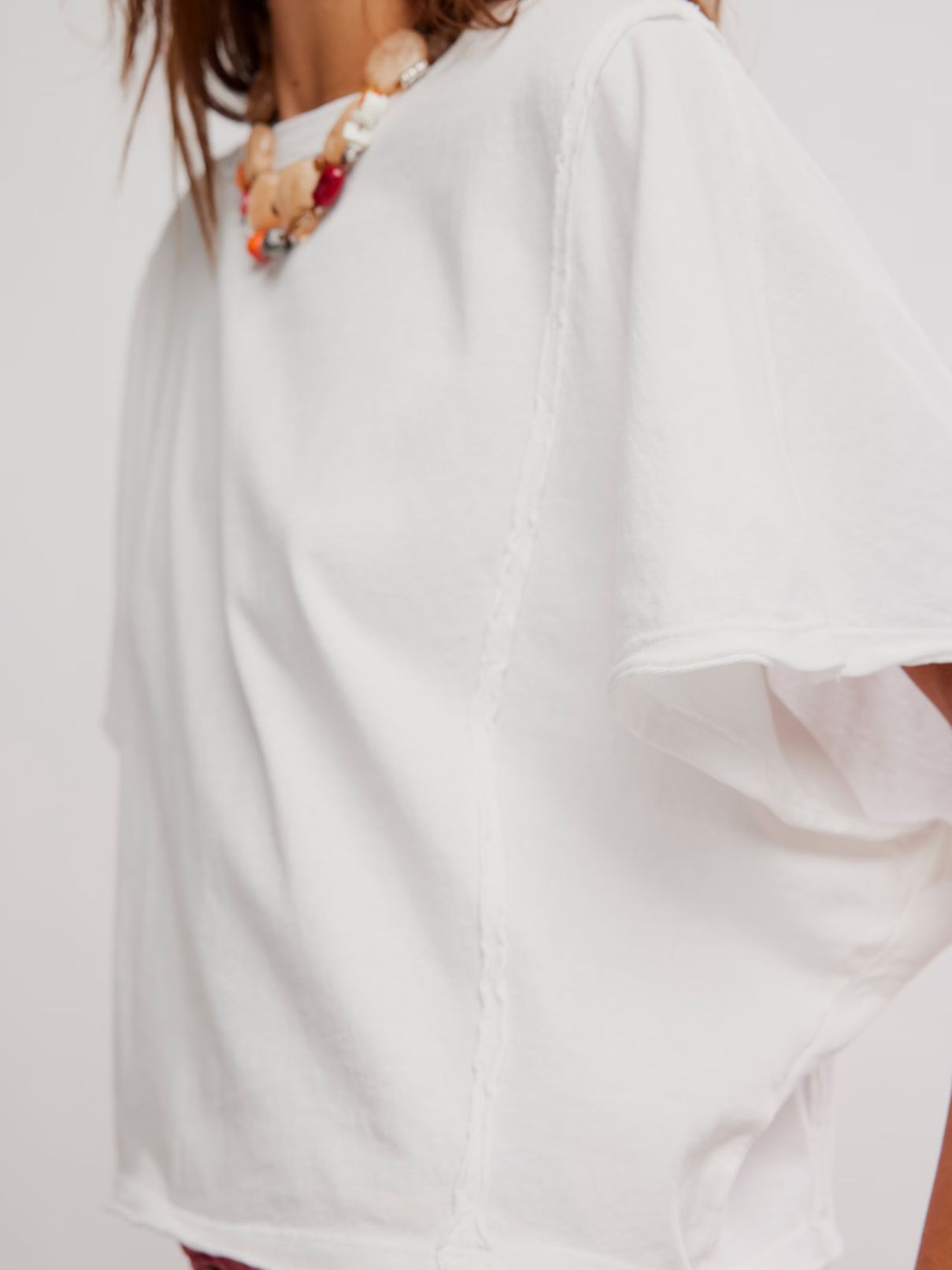 Free People Next Level Tee in Clean Ivory