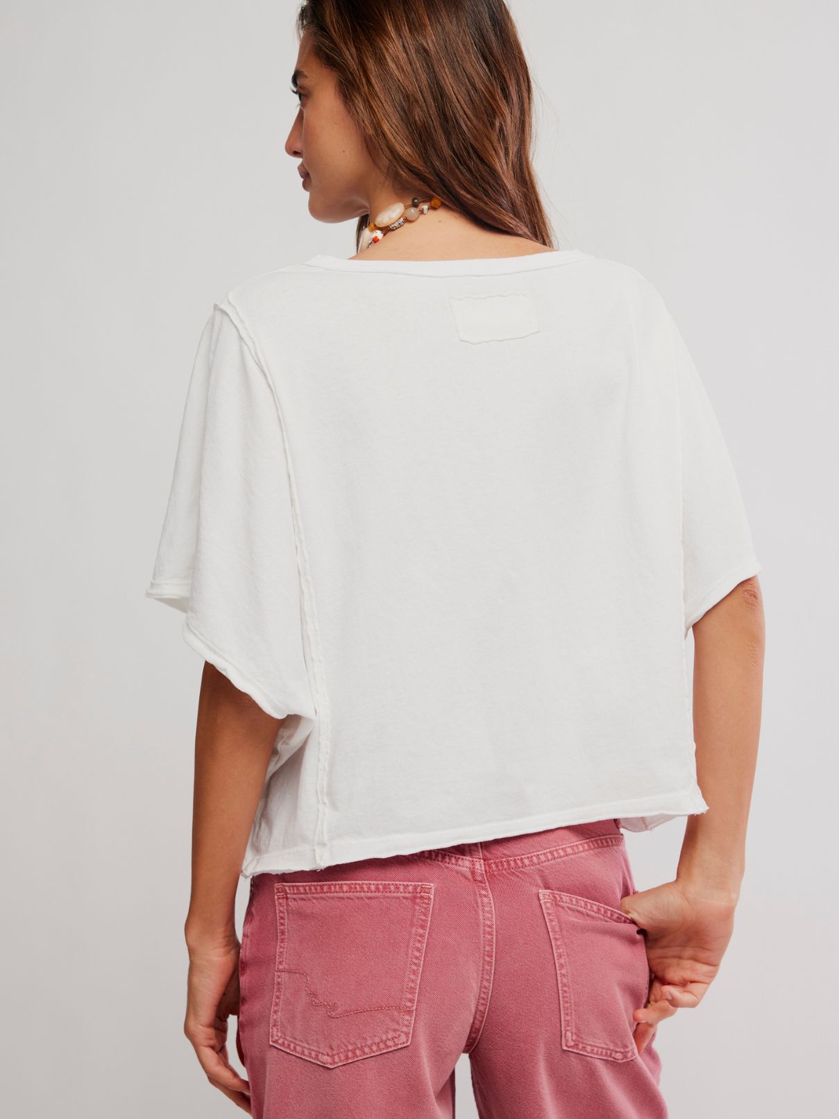 Free People Next Level Tee in Clean Ivory
