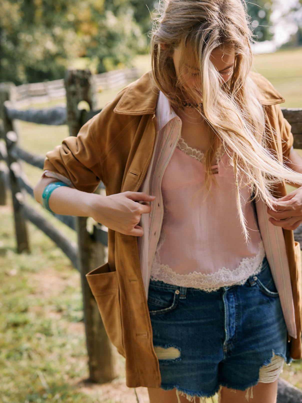 Free People Now Or Never Denim Sunsational